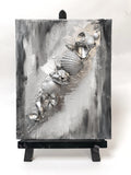 Canvas "Metallic & grey"