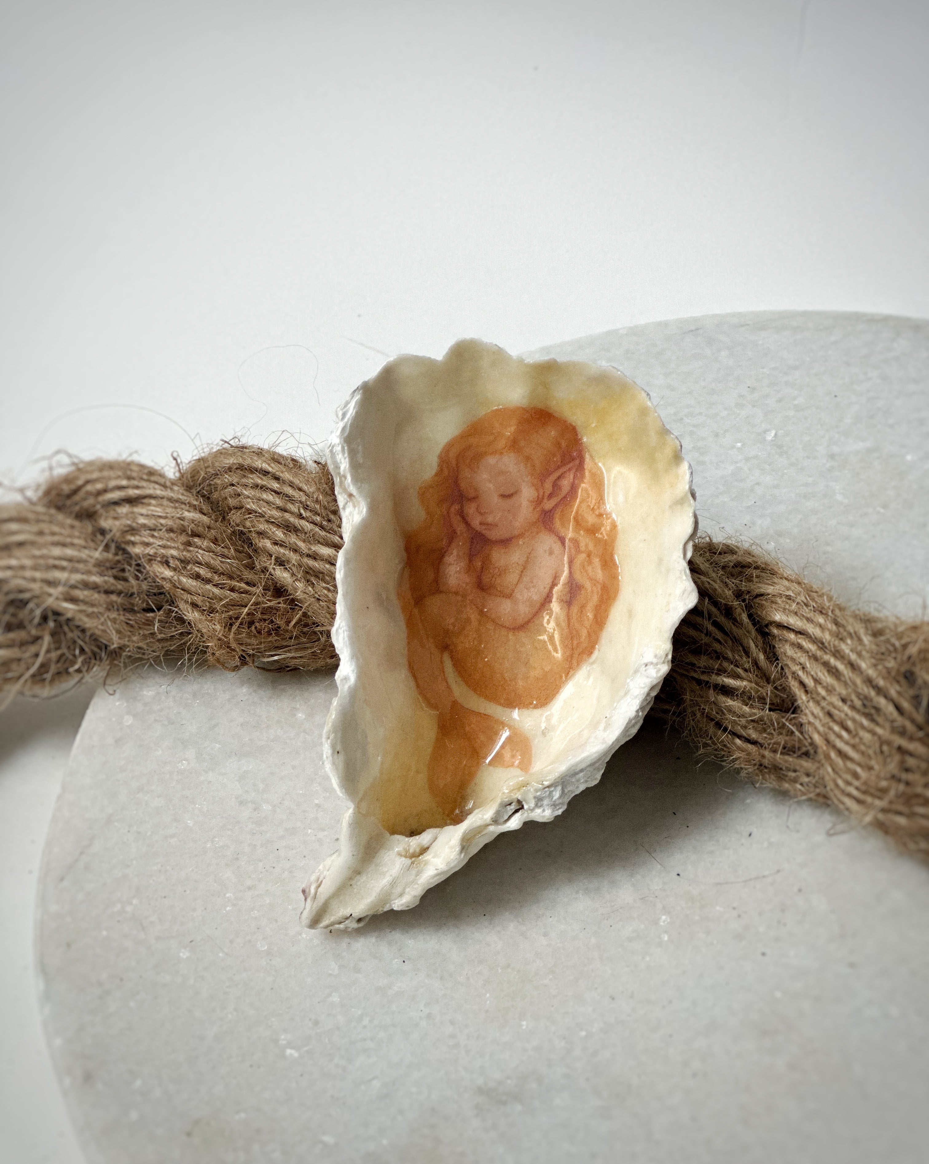 Oester | Motief "Zeemeermin blond"