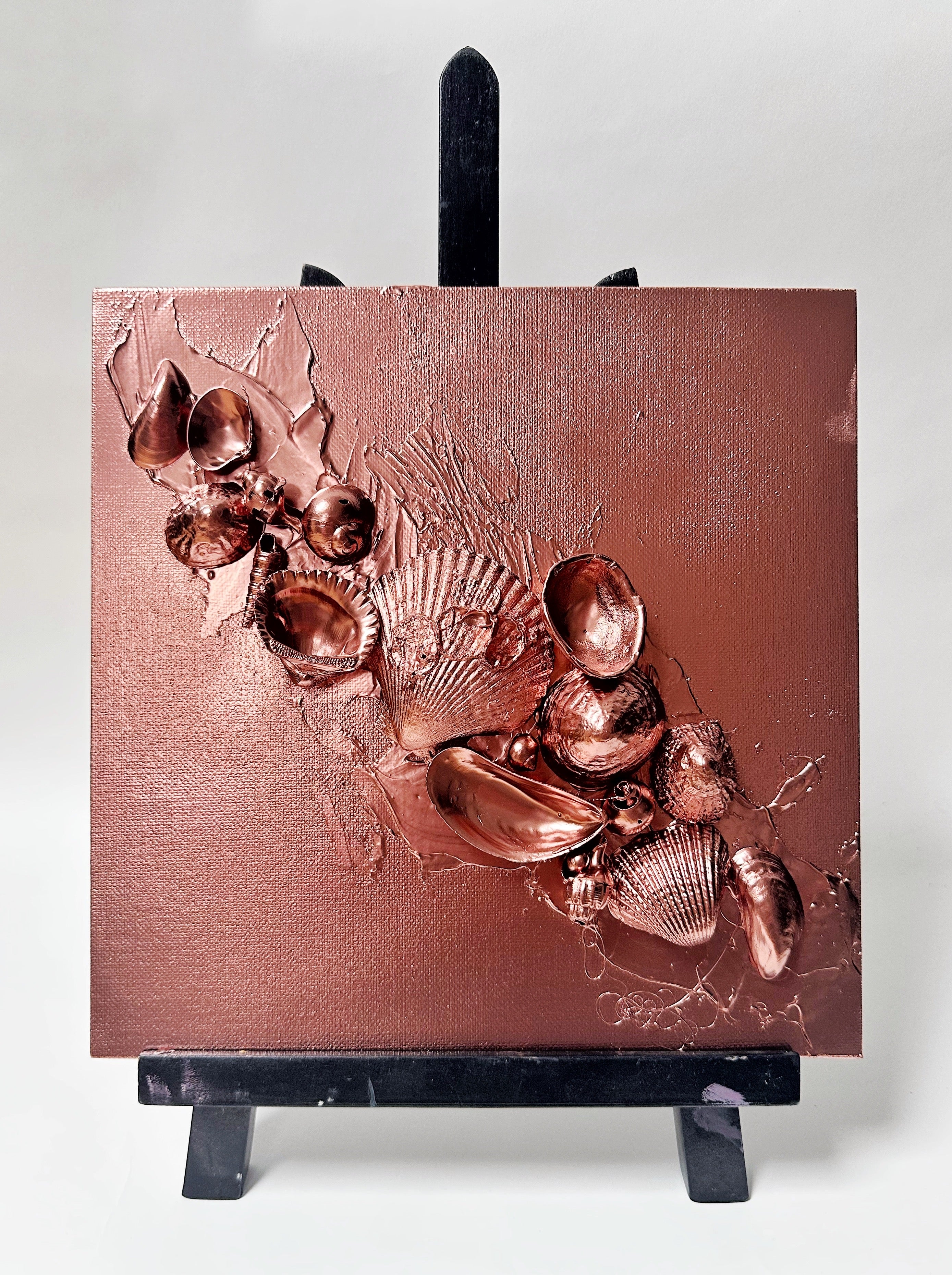 Canvas „Rosé gold“