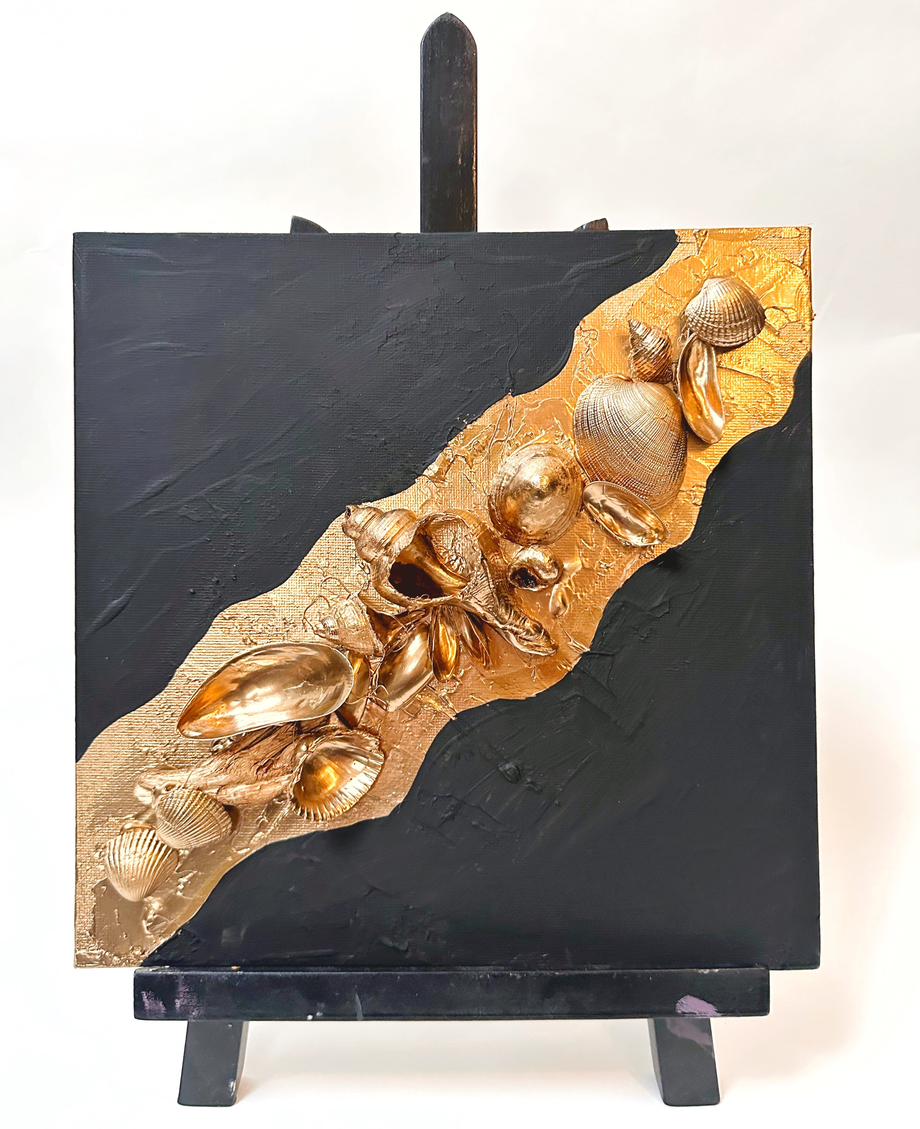 Canvas "Black & golden"