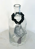 Bottle charm | Napkin chain "Silver"