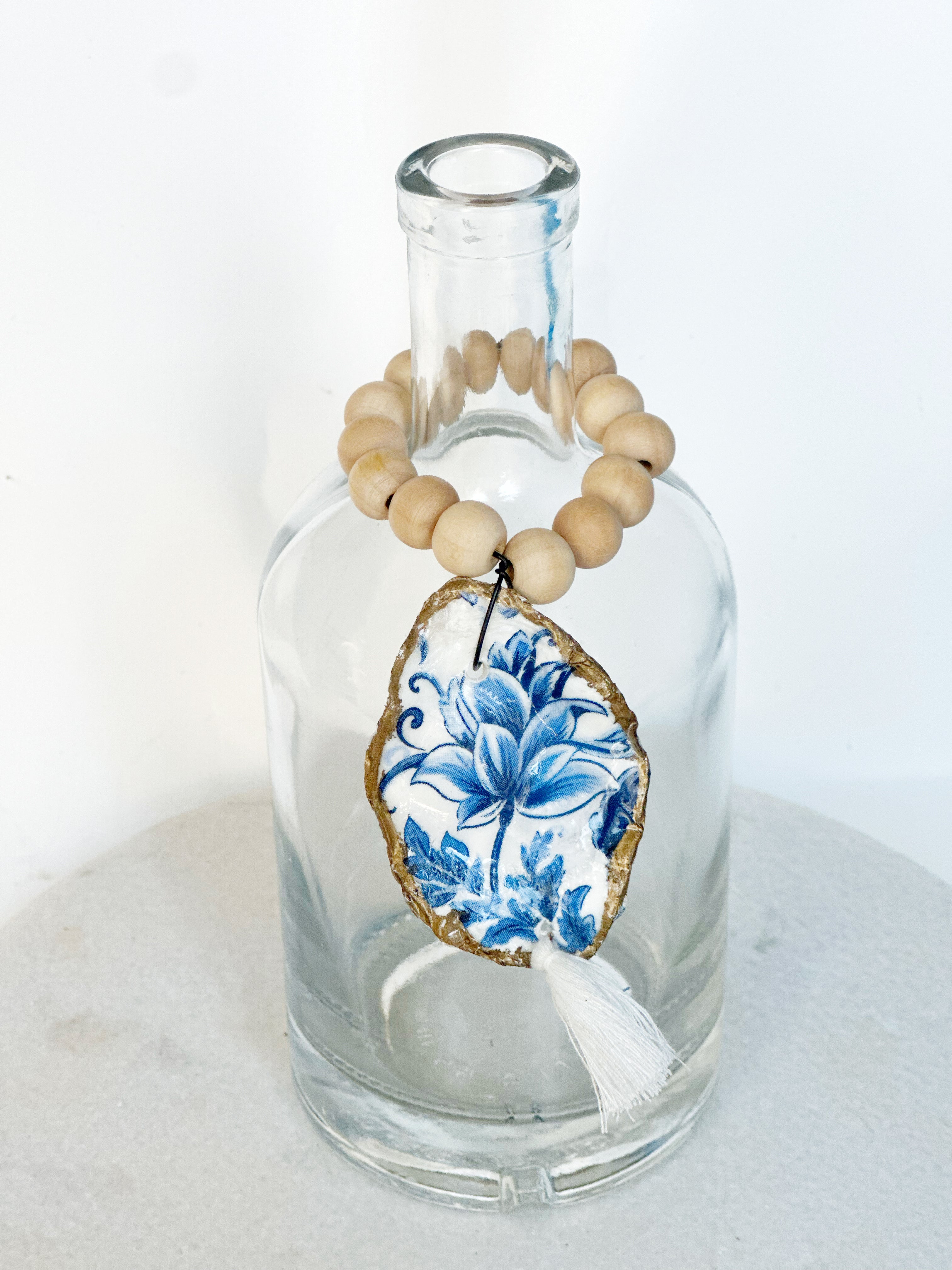 Flaschenanhänger | Serviettenkette "Floral"