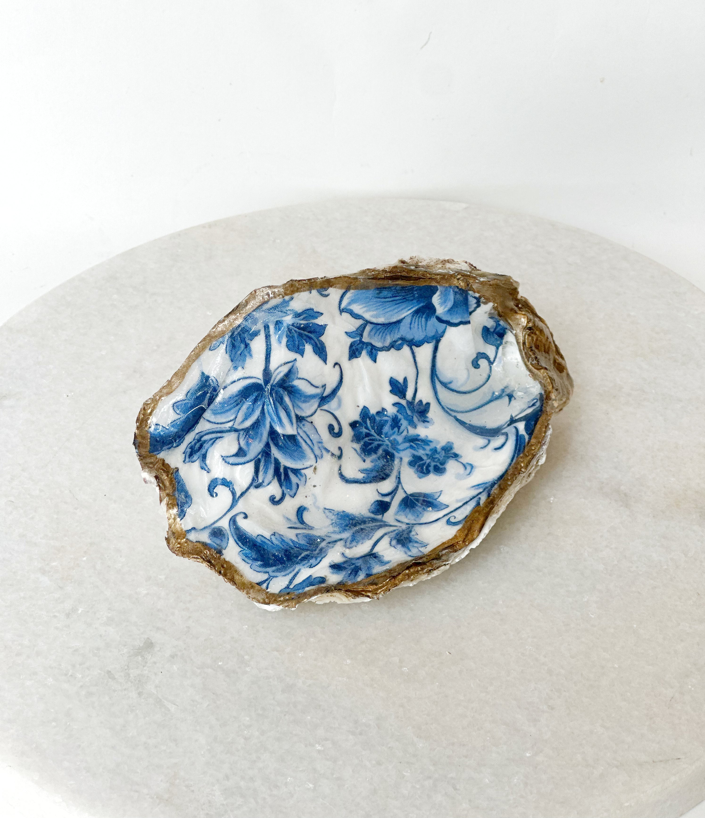 Austernschale "Delft Bloom" (M)