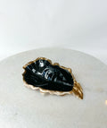 Austernschale "Black & gold" (S)